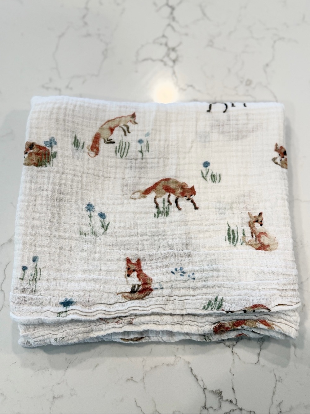 Swaddle cotton blanket
